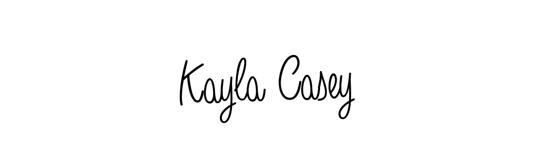 Make a beautiful signature design for name Kayla Casey. Use this online signature maker to create a handwritten signature for free. Kayla Casey signature style 5 images and pictures png