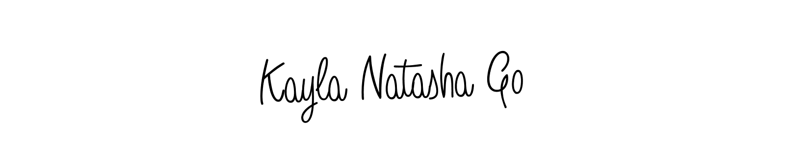 Similarly Angelique-Rose-font-FFP is the best handwritten signature design. Signature creator online .You can use it as an online autograph creator for name Kayla Natasha Go. Kayla Natasha Go signature style 5 images and pictures png