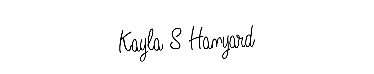 Angelique-Rose-font-FFP is a professional signature style that is perfect for those who want to add a touch of class to their signature. It is also a great choice for those who want to make their signature more unique. Get Kayla S Hanyard name to fancy signature for free. Kayla S Hanyard signature style 5 images and pictures png