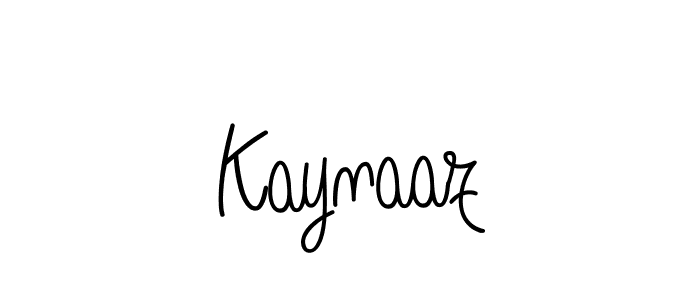 Also we have Kaynaaz name is the best signature style. Create professional handwritten signature collection using Angelique-Rose-font-FFP autograph style. Kaynaaz signature style 5 images and pictures png