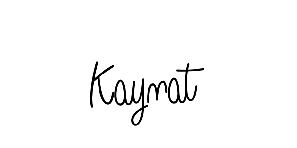 Make a beautiful signature design for name Kaynat. Use this online signature maker to create a handwritten signature for free. Kaynat signature style 5 images and pictures png
