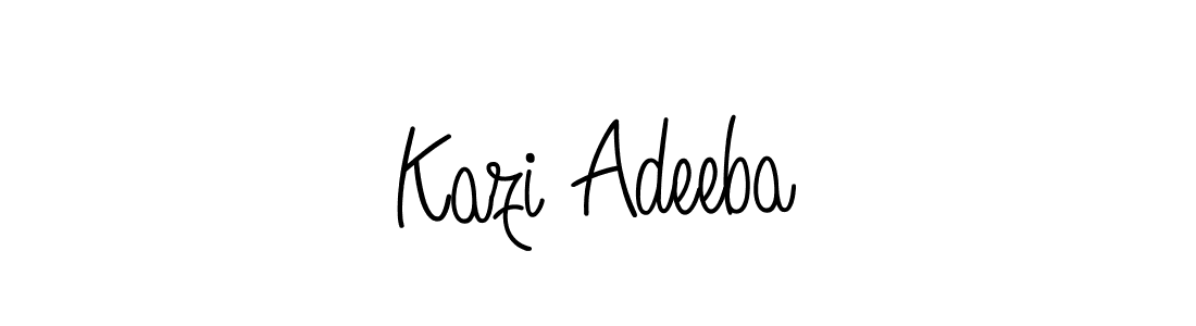 Similarly Angelique-Rose-font-FFP is the best handwritten signature design. Signature creator online .You can use it as an online autograph creator for name Kazi Adeeba. Kazi Adeeba signature style 5 images and pictures png