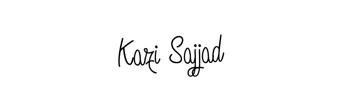 How to Draw Kazi Sajjad signature style? Angelique-Rose-font-FFP is a latest design signature styles for name Kazi Sajjad. Kazi Sajjad signature style 5 images and pictures png