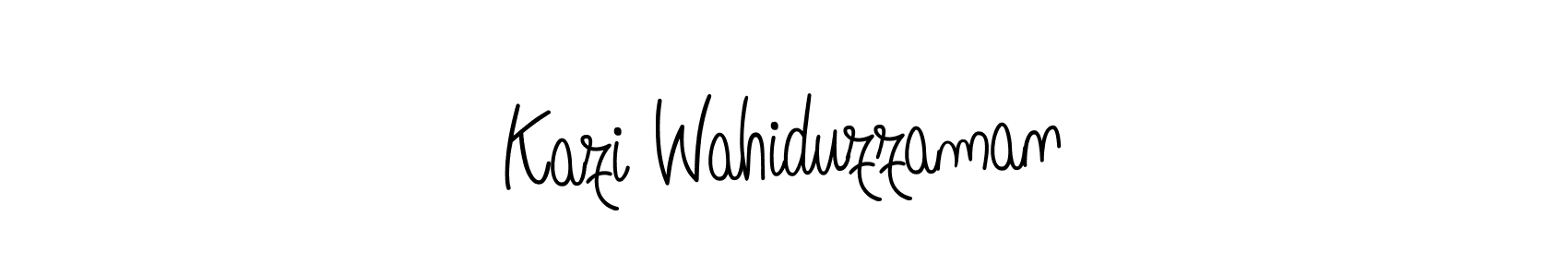 Similarly Angelique-Rose-font-FFP is the best handwritten signature design. Signature creator online .You can use it as an online autograph creator for name Kazi Wahiduzzaman. Kazi Wahiduzzaman signature style 5 images and pictures png