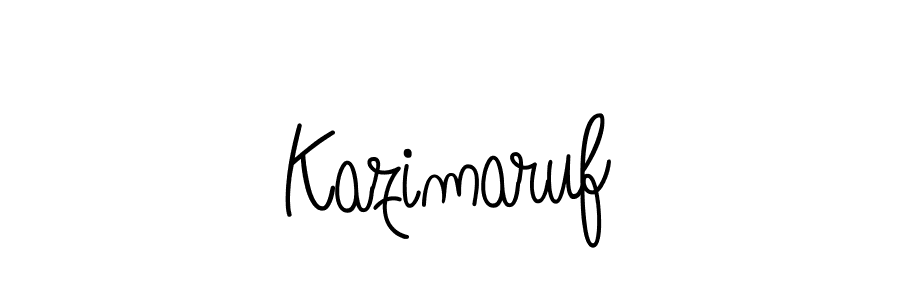 Check out images of Autograph of Kazimaruf name. Actor Kazimaruf Signature Style. Angelique-Rose-font-FFP is a professional sign style online. Kazimaruf signature style 5 images and pictures png
