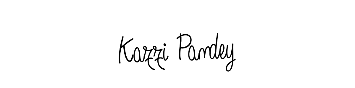 Also we have Kazzi Pandey name is the best signature style. Create professional handwritten signature collection using Angelique-Rose-font-FFP autograph style. Kazzi Pandey signature style 5 images and pictures png