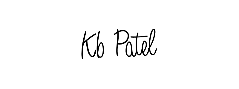 if you are searching for the best signature style for your name Kb Patel. so please give up your signature search. here we have designed multiple signature styles  using Angelique-Rose-font-FFP. Kb Patel signature style 5 images and pictures png