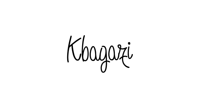 Make a beautiful signature design for name Kbagazi. Use this online signature maker to create a handwritten signature for free. Kbagazi signature style 5 images and pictures png