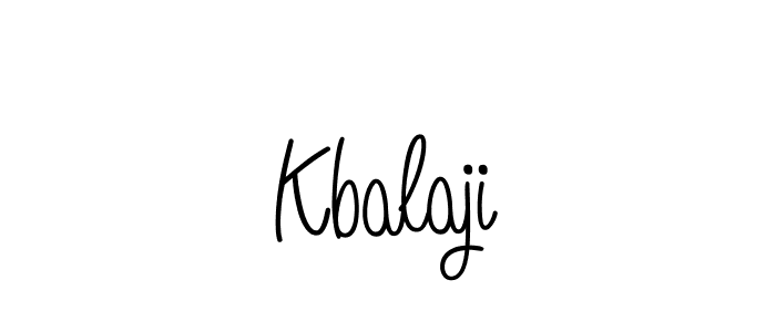 How to make Kbalaji name signature. Use Angelique-Rose-font-FFP style for creating short signs online. This is the latest handwritten sign. Kbalaji signature style 5 images and pictures png