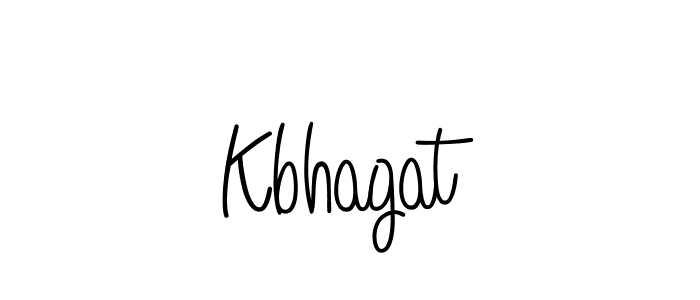 Design your own signature with our free online signature maker. With this signature software, you can create a handwritten (Angelique-Rose-font-FFP) signature for name Kbhagat. Kbhagat signature style 5 images and pictures png