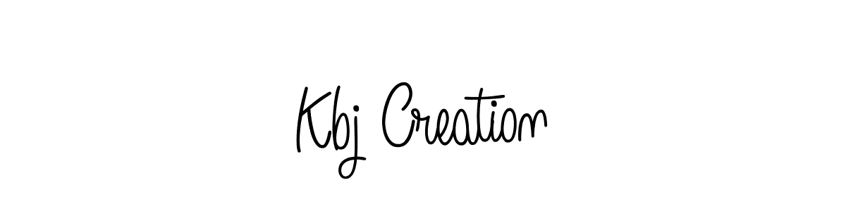 Also we have Kbj Creation name is the best signature style. Create professional handwritten signature collection using Angelique-Rose-font-FFP autograph style. Kbj Creation signature style 5 images and pictures png