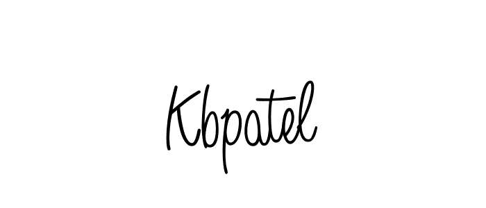 Make a beautiful signature design for name Kbpatel. Use this online signature maker to create a handwritten signature for free. Kbpatel signature style 5 images and pictures png