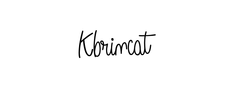 How to Draw Kbrincat signature style? Angelique-Rose-font-FFP is a latest design signature styles for name Kbrincat. Kbrincat signature style 5 images and pictures png