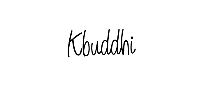 How to Draw Kbuddhi signature style? Angelique-Rose-font-FFP is a latest design signature styles for name Kbuddhi. Kbuddhi signature style 5 images and pictures png