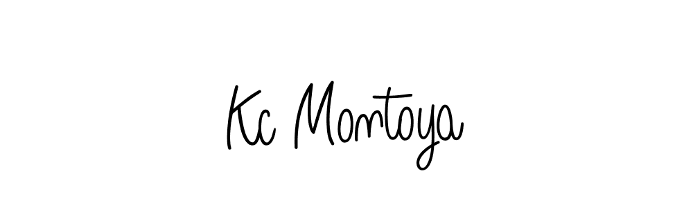 Also You can easily find your signature by using the search form. We will create Kc Montoya name handwritten signature images for you free of cost using Angelique-Rose-font-FFP sign style. Kc Montoya signature style 5 images and pictures png