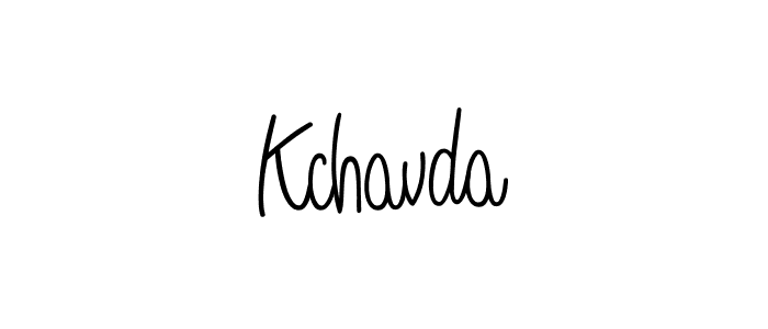 The best way (Angelique-Rose-font-FFP) to make a short signature is to pick only two or three words in your name. The name Kchavda include a total of six letters. For converting this name. Kchavda signature style 5 images and pictures png