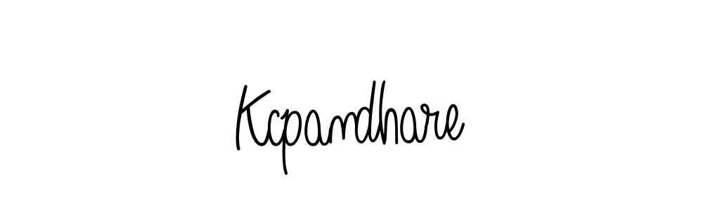 Create a beautiful signature design for name Kcpandhare. With this signature (Angelique-Rose-font-FFP) fonts, you can make a handwritten signature for free. Kcpandhare signature style 5 images and pictures png