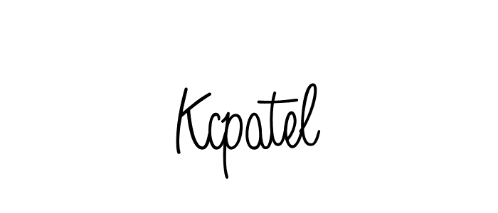 Make a beautiful signature design for name Kcpatel. Use this online signature maker to create a handwritten signature for free. Kcpatel signature style 5 images and pictures png