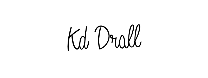 It looks lik you need a new signature style for name Kd Drall. Design unique handwritten (Angelique-Rose-font-FFP) signature with our free signature maker in just a few clicks. Kd Drall signature style 5 images and pictures png
