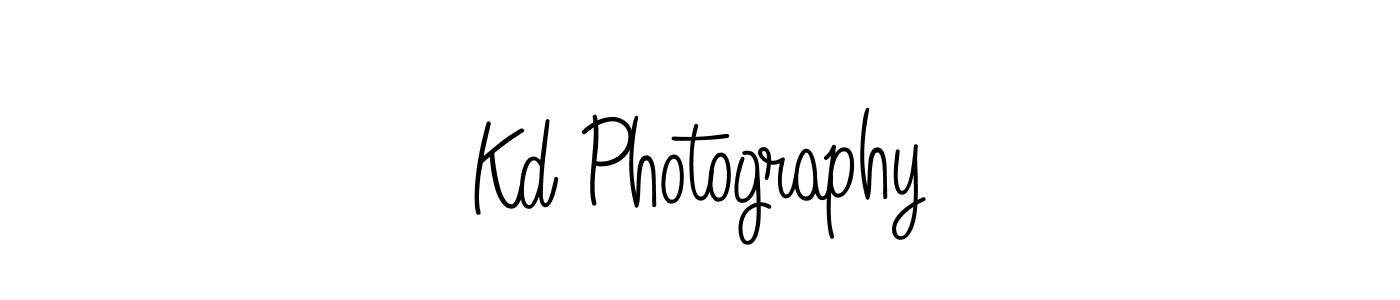 The best way (Angelique-Rose-font-FFP) to make a short signature is to pick only two or three words in your name. The name Kd Photography include a total of six letters. For converting this name. Kd Photography signature style 5 images and pictures png