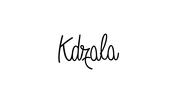 How to make Kdzala signature? Angelique-Rose-font-FFP is a professional autograph style. Create handwritten signature for Kdzala name. Kdzala signature style 5 images and pictures png