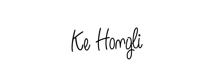 You can use this online signature creator to create a handwritten signature for the name Ke Hongli. This is the best online autograph maker. Ke Hongli signature style 5 images and pictures png