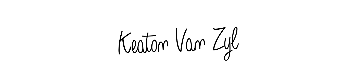 Also we have Keaton Van Zyl name is the best signature style. Create professional handwritten signature collection using Angelique-Rose-font-FFP autograph style. Keaton Van Zyl signature style 5 images and pictures png