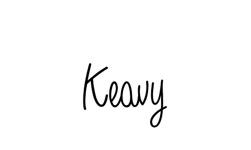 Use a signature maker to create a handwritten signature online. With this signature software, you can design (Angelique-Rose-font-FFP) your own signature for name Keavy. Keavy signature style 5 images and pictures png