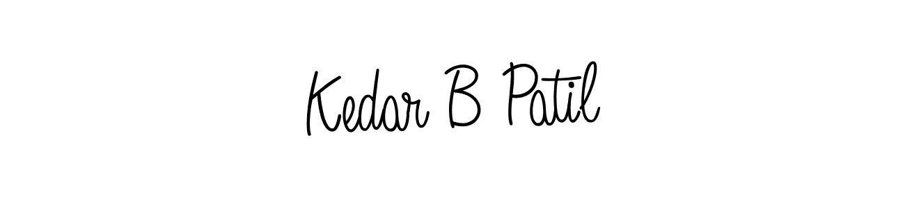 Make a beautiful signature design for name Kedar B Patil. Use this online signature maker to create a handwritten signature for free. Kedar B Patil signature style 5 images and pictures png