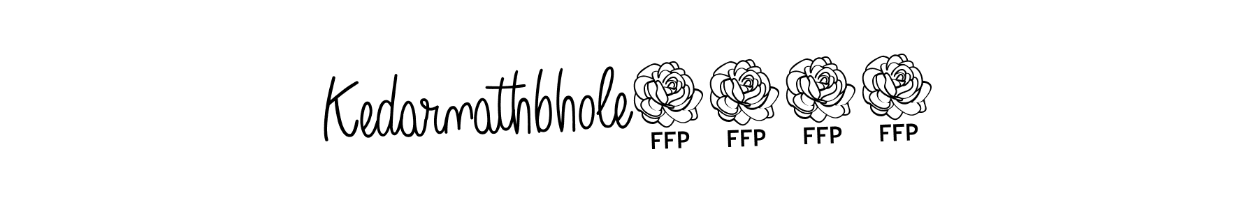 How to Draw Kedarnathbhole3153 signature style? Angelique-Rose-font-FFP is a latest design signature styles for name Kedarnathbhole3153. Kedarnathbhole3153 signature style 5 images and pictures png