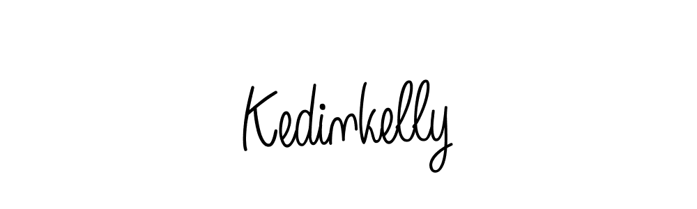 How to make Kedinkelly signature? Angelique-Rose-font-FFP is a professional autograph style. Create handwritten signature for Kedinkelly name. Kedinkelly signature style 5 images and pictures png