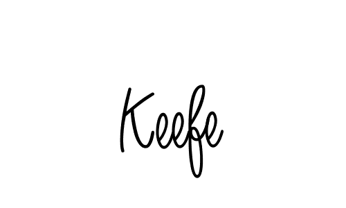 Design your own signature with our free online signature maker. With this signature software, you can create a handwritten (Angelique-Rose-font-FFP) signature for name Keefe. Keefe signature style 5 images and pictures png