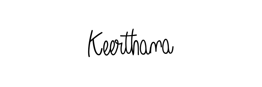 How to make Keerthana signature? Angelique-Rose-font-FFP is a professional autograph style. Create handwritten signature for Keerthana name. Keerthana signature style 5 images and pictures png