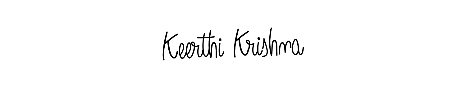 Make a short Keerthi Krishna signature style. Manage your documents anywhere anytime using Angelique-Rose-font-FFP. Create and add eSignatures, submit forms, share and send files easily. Keerthi Krishna signature style 5 images and pictures png