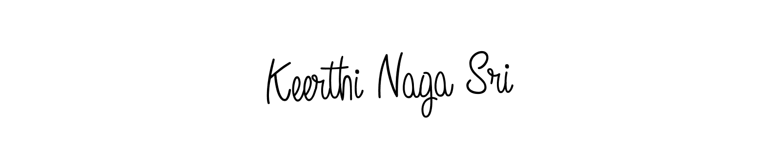 How to make Keerthi Naga Sri signature? Angelique-Rose-font-FFP is a professional autograph style. Create handwritten signature for Keerthi Naga Sri name. Keerthi Naga Sri signature style 5 images and pictures png