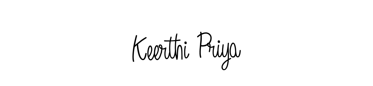 Make a short Keerthi Priya signature style. Manage your documents anywhere anytime using Angelique-Rose-font-FFP. Create and add eSignatures, submit forms, share and send files easily. Keerthi Priya signature style 5 images and pictures png