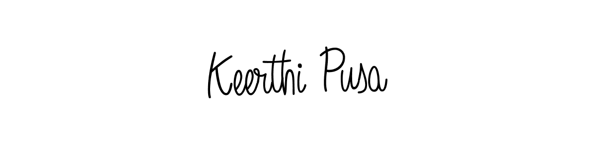 Similarly Angelique-Rose-font-FFP is the best handwritten signature design. Signature creator online .You can use it as an online autograph creator for name Keerthi Pusa. Keerthi Pusa signature style 5 images and pictures png