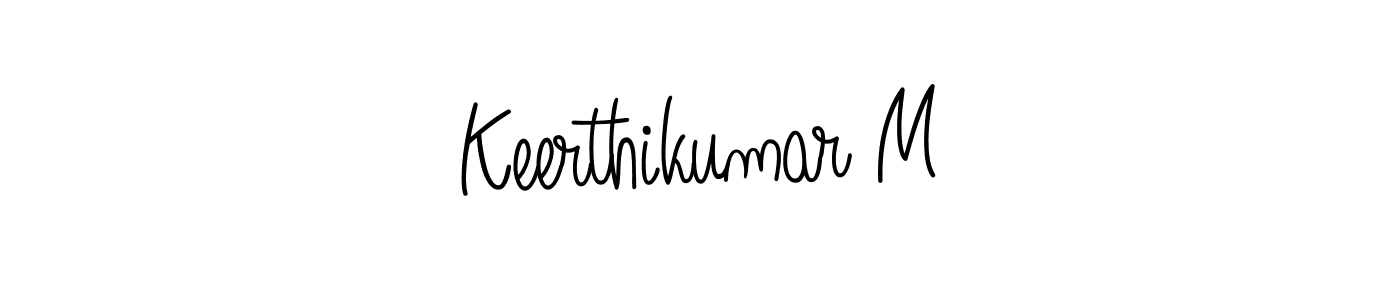 You can use this online signature creator to create a handwritten signature for the name Keerthikumar M. This is the best online autograph maker. Keerthikumar M signature style 5 images and pictures png