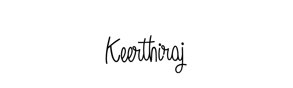 Design your own signature with our free online signature maker. With this signature software, you can create a handwritten (Angelique-Rose-font-FFP) signature for name Keerthiraj. Keerthiraj signature style 5 images and pictures png