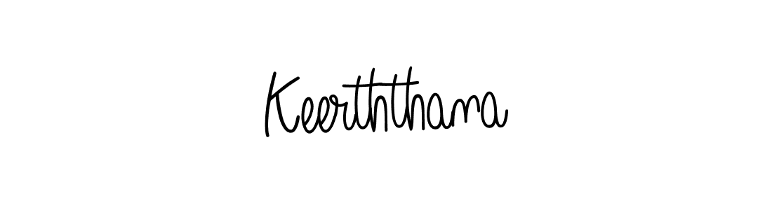 Also we have Keerththana name is the best signature style. Create professional handwritten signature collection using Angelique-Rose-font-FFP autograph style. Keerththana signature style 5 images and pictures png