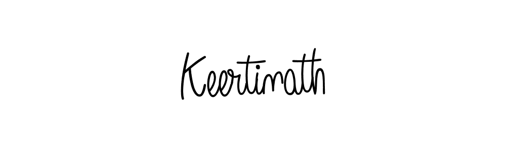 Design your own signature with our free online signature maker. With this signature software, you can create a handwritten (Angelique-Rose-font-FFP) signature for name Keertinath. Keertinath signature style 5 images and pictures png