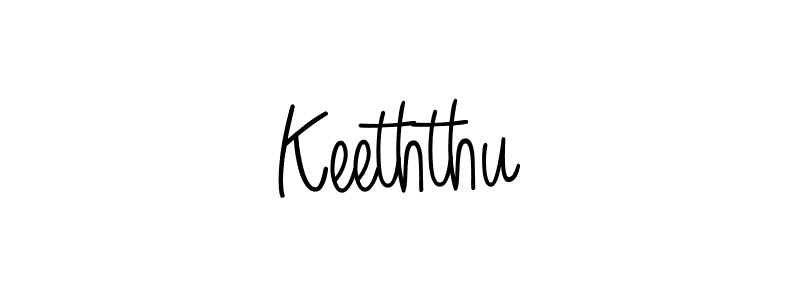 How to make Keeththu signature? Angelique-Rose-font-FFP is a professional autograph style. Create handwritten signature for Keeththu name. Keeththu signature style 5 images and pictures png