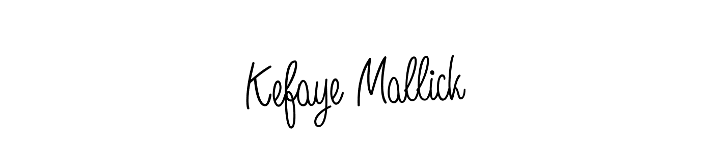 Best and Professional Signature Style for Kefaye Mallick. Angelique-Rose-font-FFP Best Signature Style Collection. Kefaye Mallick signature style 5 images and pictures png