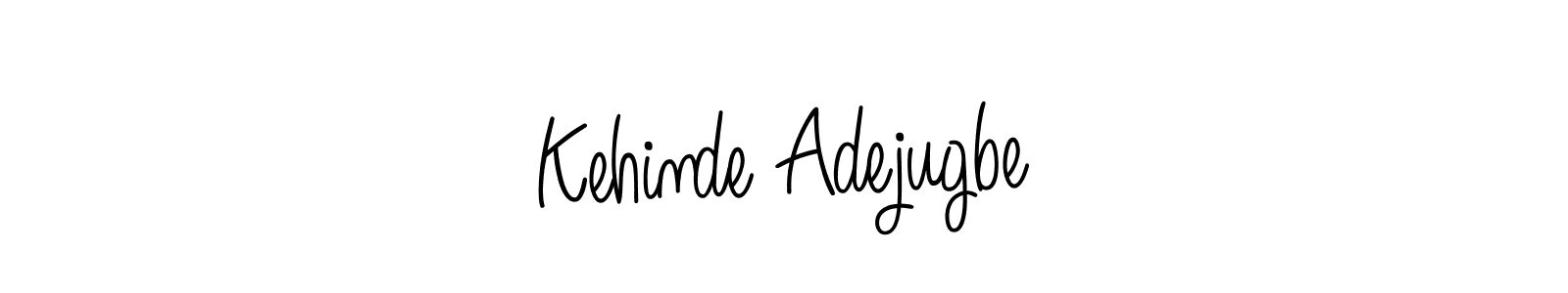Kehinde Adejugbe stylish signature style. Best Handwritten Sign (Angelique-Rose-font-FFP) for my name. Handwritten Signature Collection Ideas for my name Kehinde Adejugbe. Kehinde Adejugbe signature style 5 images and pictures png