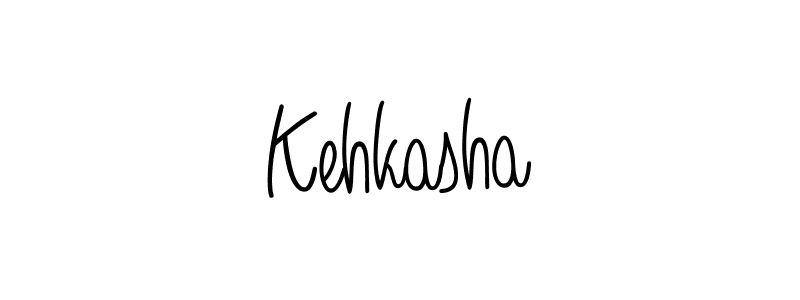 Use a signature maker to create a handwritten signature online. With this signature software, you can design (Angelique-Rose-font-FFP) your own signature for name Kehkasha. Kehkasha signature style 5 images and pictures png