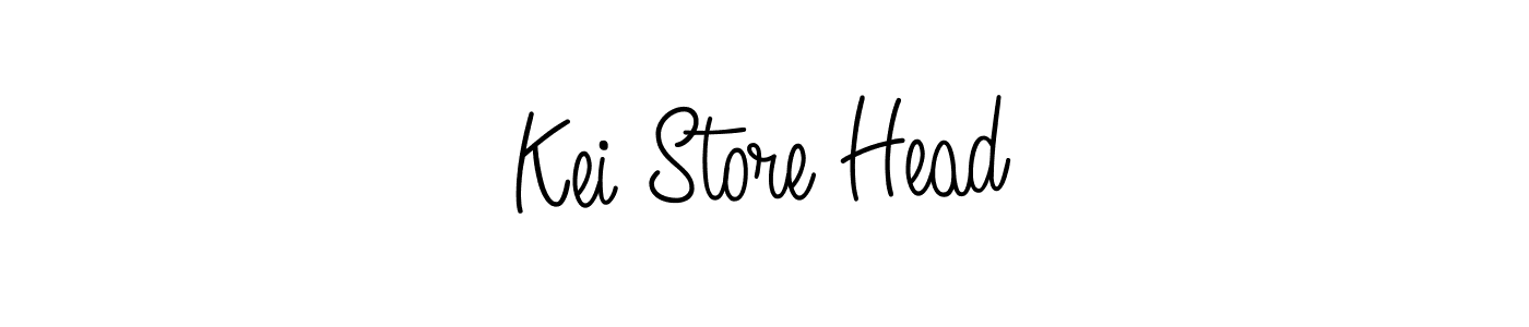 How to make Kei Store Head name signature. Use Angelique-Rose-font-FFP style for creating short signs online. This is the latest handwritten sign. Kei Store Head signature style 5 images and pictures png