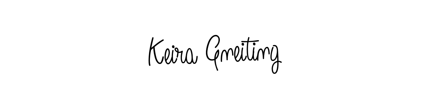 Check out images of Autograph of Keira Gneiting name. Actor Keira Gneiting Signature Style. Angelique-Rose-font-FFP is a professional sign style online. Keira Gneiting signature style 5 images and pictures png