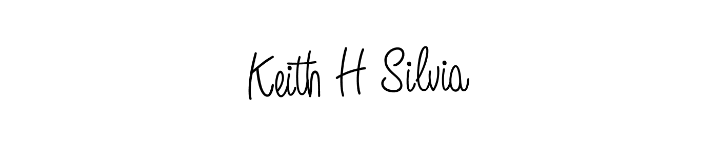 The best way (Angelique-Rose-font-FFP) to make a short signature is to pick only two or three words in your name. The name Keith H Silvia include a total of six letters. For converting this name. Keith H Silvia signature style 5 images and pictures png