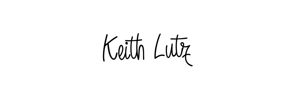 You should practise on your own different ways (Angelique-Rose-font-FFP) to write your name (Keith Lutz) in signature. don't let someone else do it for you. Keith Lutz signature style 5 images and pictures png