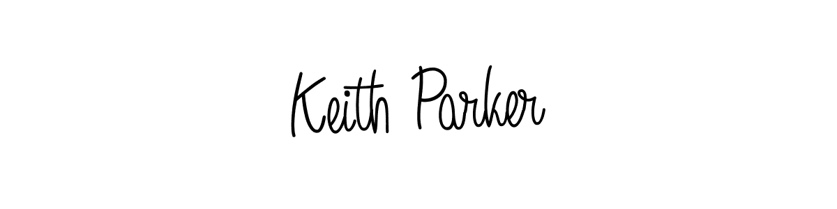 Keith Parker stylish signature style. Best Handwritten Sign (Angelique-Rose-font-FFP) for my name. Handwritten Signature Collection Ideas for my name Keith Parker. Keith Parker signature style 5 images and pictures png